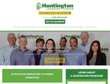 Tablet Screenshot of huntingtonfranchise.com